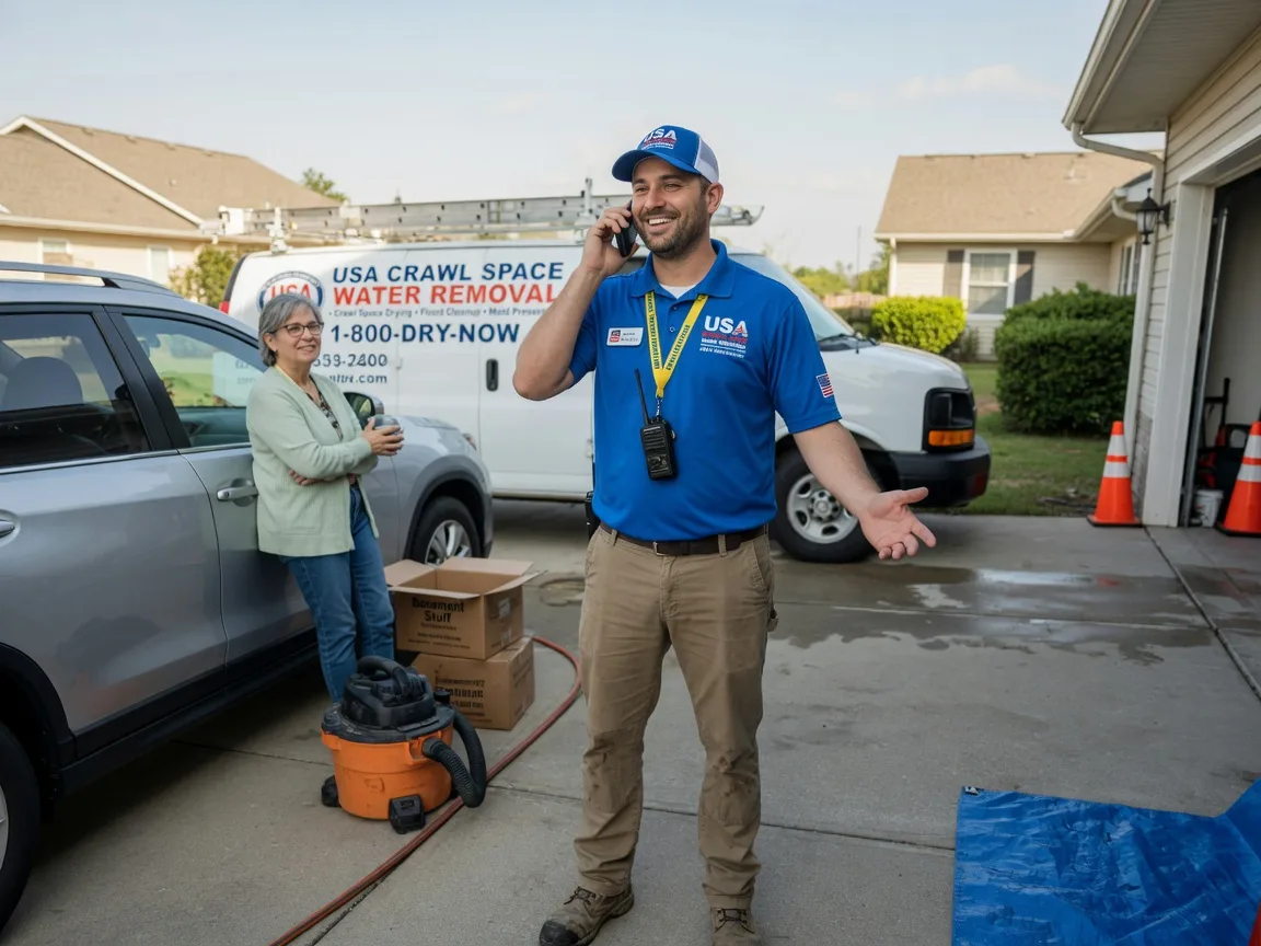 Crawl Space Water Removal Corunna, IN FAQs